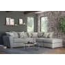 Fantasy L Shape Corner Sofa Bed With Scatter Back Fantasy L Shape Corner Sofa Bed With Scatter Back