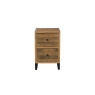 Baker Furniture Grant Reclaimed Wood 2 Drawer Filing Cabinet