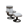 G Plan Upholstery G Plan Ergoform Bergen Leather Chair & Stool