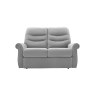 G Plan Holmes Leather 2 Seater Small Sofa