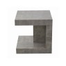 Lyra End Table in Concrete Finish Lyra End Table in Concrete Finish