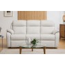 G Plan Kingsbury Leather 3 Seater Curved Sofa