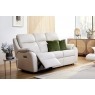 G Plan Kingsbury Leather 3 Seater Sofa