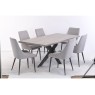 Raven Extending Dining Set (6 Chairs)