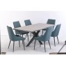 Raven Extending Dining Set (6 Chairs) Raven Extending Dining Set (6 Chairs)