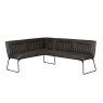 Cooper Leather Corner Bench