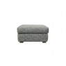 G Plan Seattle Fabric Footstool With Wood Feet