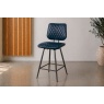 Dalton Quilted Dark Blue Bar Chair Dalton Quilted Dark Blue Bar Chair