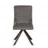 Baker Furniture Chloe Grey Upholstered Dining Chair