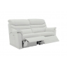 G Plan Upholstery G Plan Malvern Leather 3 Seater 2 Cushion Sofa