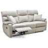 Monet 3 Seater Manual Recliner Sofa in Mink Fabric - STOCK Monet 3 Seater Manual Recliner Sofa in Mink Fabric - STOCK