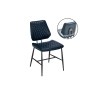 Dalton Quilted Blue Dining Chair (Pair)