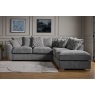 Fantasy L Shape Corner Chaise Sofa With Scatter Back Fantasy L Shape Corner Chaise Sofa With Scatter Back