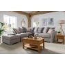 Fantasy L Shape Corner Chaise Sofa With Scatter Back Fantasy L Shape Corner Chaise Sofa With Scatter Back