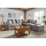 Fantasy L Shape Corner Chaise Sofa With Scatter Back Fantasy L Shape Corner Chaise Sofa With Scatter Back