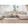Atlantia Corner Chaise Sofa With Scatter Back