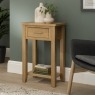 Chester Oak 1 Drawer Console Table 50cm Wide Chester Oak 1 Drawer Console Table 50cm Wide
