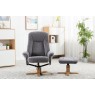 Hawaii Swivel Recliner Chair & Stool Hawaii Swivel Recliner Chair & Stool