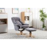 Hawaii Swivel Recliner Chair & Stool Hawaii Swivel Recliner Chair & Stool