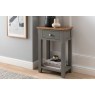 Chester Oak Painted Grey - 1 Drawer Console Table 50cm Wide| Moles Breath Grey Chester Oak Painted Grey - 1 Drawer Console Table 50cm Wide| Moles Breath Grey