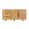 Baker Furniture Vida Reclaimed Wood Wide Sideboard