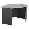 Forge Corner Desk Stone Effect