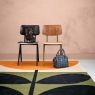 Orla Kiely Stem Black Rug
