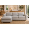 Metz 3 Seater L Shaped Sectional Corner Chaise Sofa