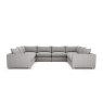 Metz 8 Seater U Shaped Sectional Corner Sofa Metz 8 Seater U Shaped Sectional Corner Sofa