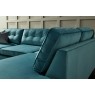 London | Conza large Chaise Sofa Pillow Back