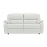 G Plan Upholstery G Plan Mistral Leather 3 Seater 2 Cushion Sofa
