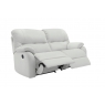 G Plan Upholstery G Plan Mistral Leather 3 Seater 2 Cushion Sofa
