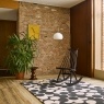 Orla Kiely OR Puzzle Flower Slate Rug Orla Kiely OR Puzzle Flower Slate Rug