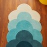 Orla Kiely OR Flower Teal Rug Orla Kiely OR Flower Teal Rug