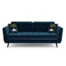 Orla Kiely Ivy Large Sofa in Glyde Velvet Indigo