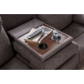 Sofa Source Ireland Ellena Brown 3 Seater Recliner Sofa with Table