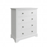 Oak City - Cotswold White 2 Over 3 Chest of Drawers