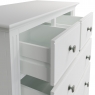 Kettle Interiors Oak City - Cotswold White 2 Over 3 Chest of Drawers