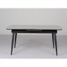 Caira 160cm Automatic Extension Glass Dining Table in Grey Caira 160cm Automatic Extension Glass Dining Table in Grey