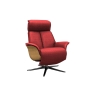 G Plan Upholstery G Plan Ergoform Oslo Fabric Chair with Wood Side
