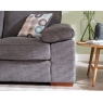 Store Clearance Items Dexter Medium Corner Sofa in Rich Charcoal - STOCK