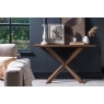 Baker Furniture Syracuse Solid Oak Console Table