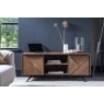 Hudson Solid Oak TV Unit Hudson Solid Oak TV Unit