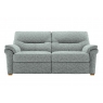 G Plan Upholstery G Plan Seattle 3 Seater Sofa with Wood Feet in Remco