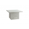 Mambo Athens Garden Grey Square Dining Table 2