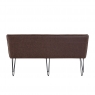 Kettle Interiors Bench 180cm in Brown PU
