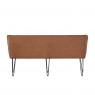Kettle Interiors Bench 180cm in Tan PU