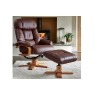 GFA Nice Leather Swivel Chair & Stool GFA Nice Leather Swivel Chair & Stool
