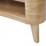 San Francisco Curved TV Stand - Oak San Francisco Curved TV Stand - Oak