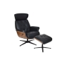 Global Furniture Alliance (G.F.A.) Nordic Swivel Chair and Stool